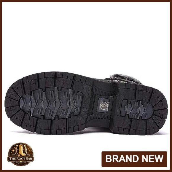 Waterproof Winter Hiking Boots Women's Size 8 Warm Faux Fur Lined - Picture 6 of 8